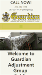 Mobile Screenshot of guardianadjustment.com